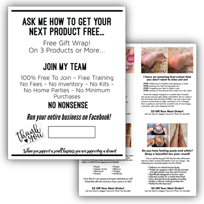 Coupon Flyers - Standard